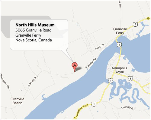 Granville Ferry Ns Map Visit Us | North Hills Museum